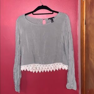 Long Sleeve Crop Top